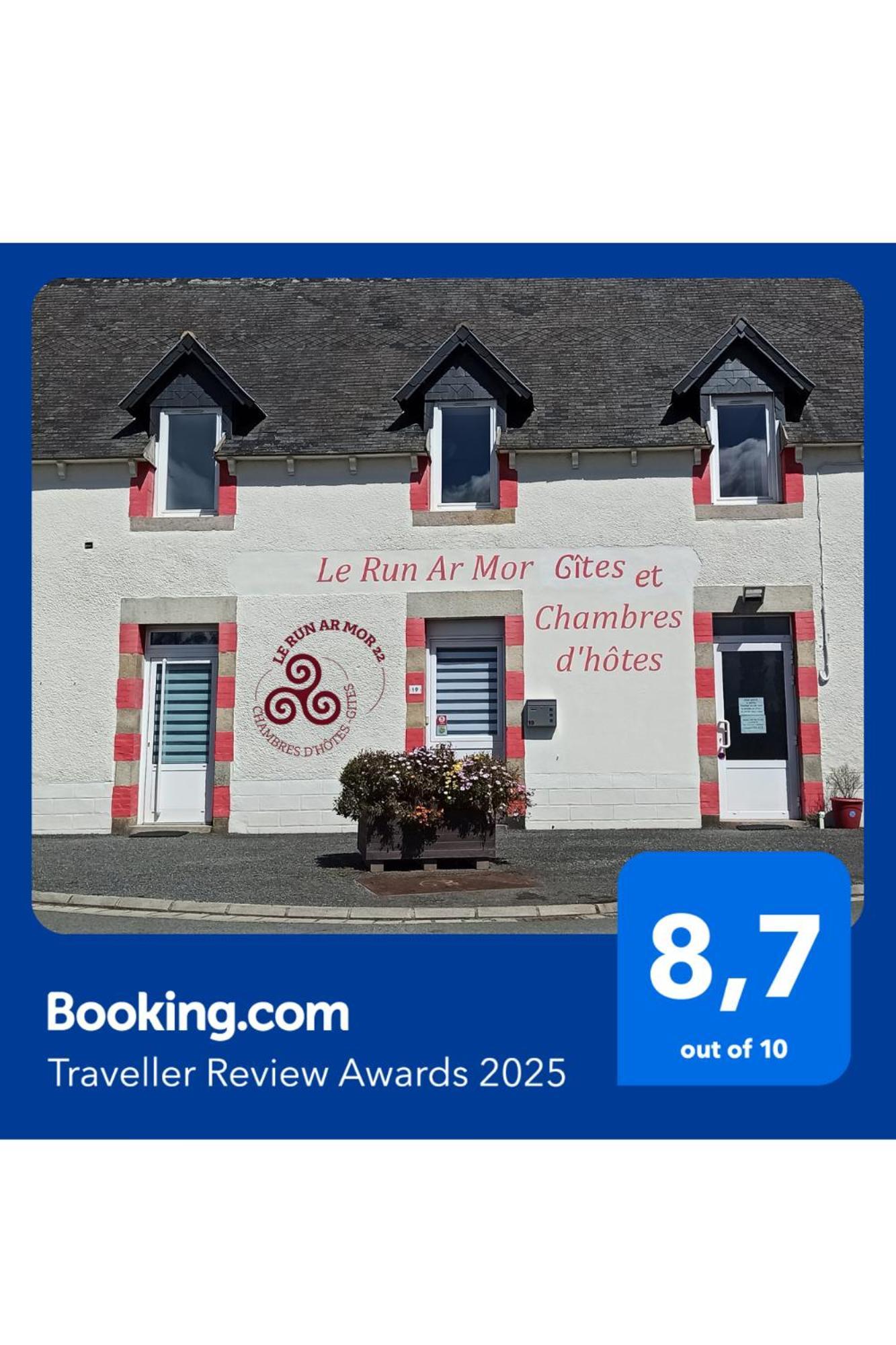 Bed and Breakfast Le Run Ar Mor 22 Locquémeau Esterno foto
